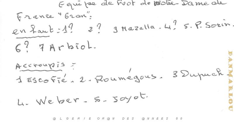 3 a2 Equipe de foot de notre dame  de France.JPG